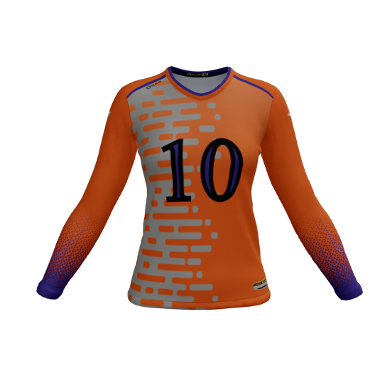 Ladies Custom Jerseys Dash Ladies Long Sleeve Jersey. (x 13)