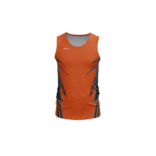 Mens Jerseys Hawk Track Fitted Singlet. (x 1)