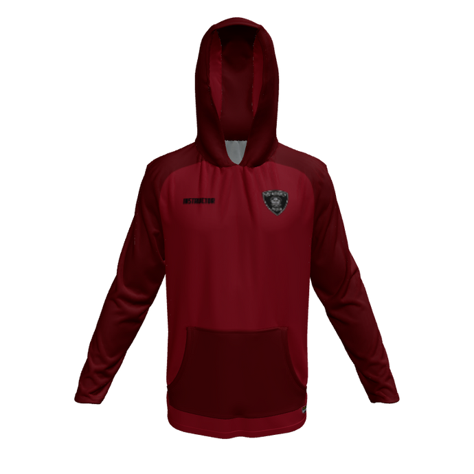 Hoodies Core (Full Body Pattern) Lightweight Long Sleeve Hoodie w/Pocket. (x 3)