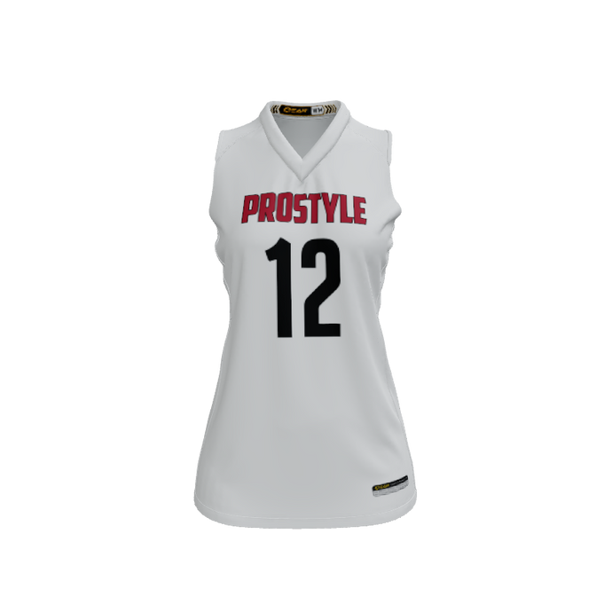 Ladies Custom Jerseys Flash Custom Ladies V-Neck Sleeveless Jersey. (x 51)