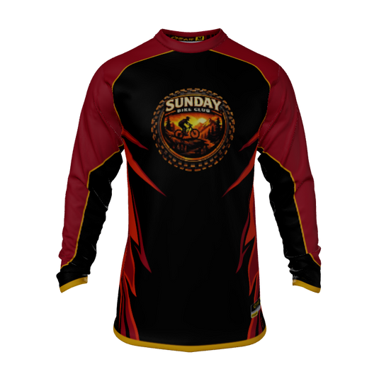 Mens Jerseys LS Hawk Crew Neck Longsleeve Jersey 2.0. (x 1)