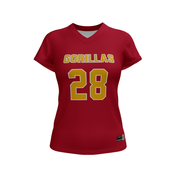 Ladies Custom Jerseys Core Lacrosse Women's Cap Sleeve Jersey. (x 1)