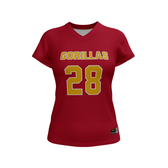 Ladies Custom Jerseys Core Lacrosse Women's Cap Sleeve Jersey. (x 1)