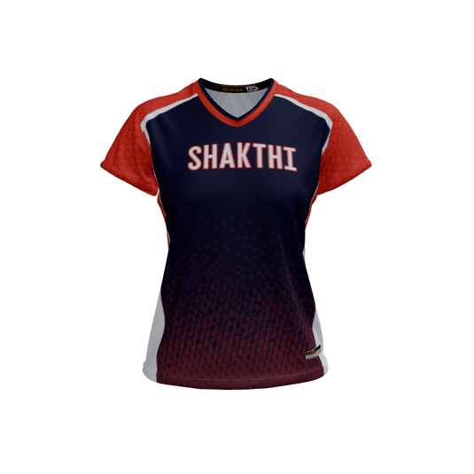 Ladies Custom Jerseys Bombshell 2.0 Ladies V-Neck Cap-Sleeve 2.50. (x 12)