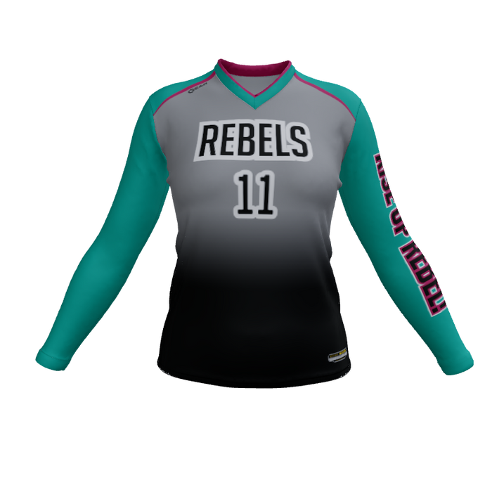 Ladies Custom Jerseys Core Womens Volleyball Jersey. (x 15)