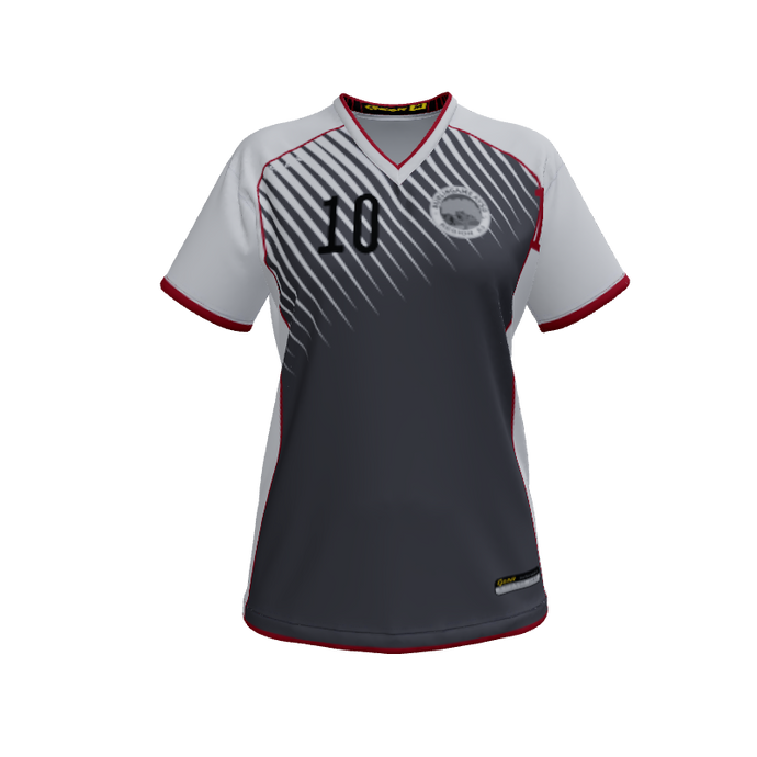 Ladies Custom Jerseys Raptor Womens VNeck Jersey 2.0. (x 32)