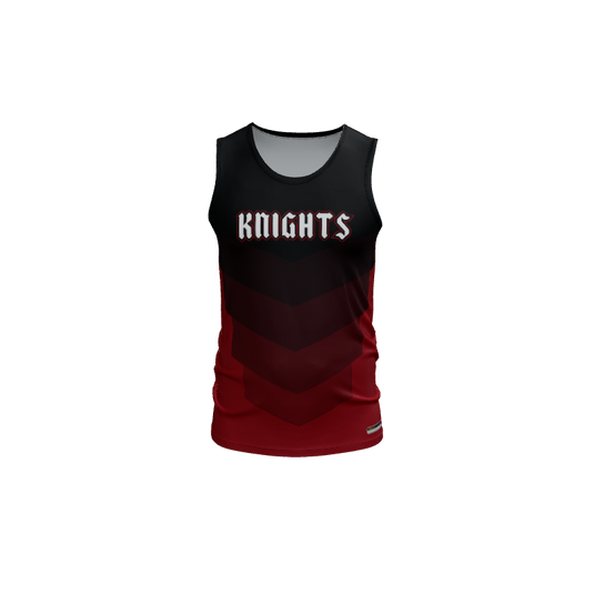 Mens Jerseys Chevron Track Fitted Singlet. (x 13)