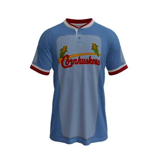 Mens Jerseys Core Mens Two Button Jersey. (x 1)