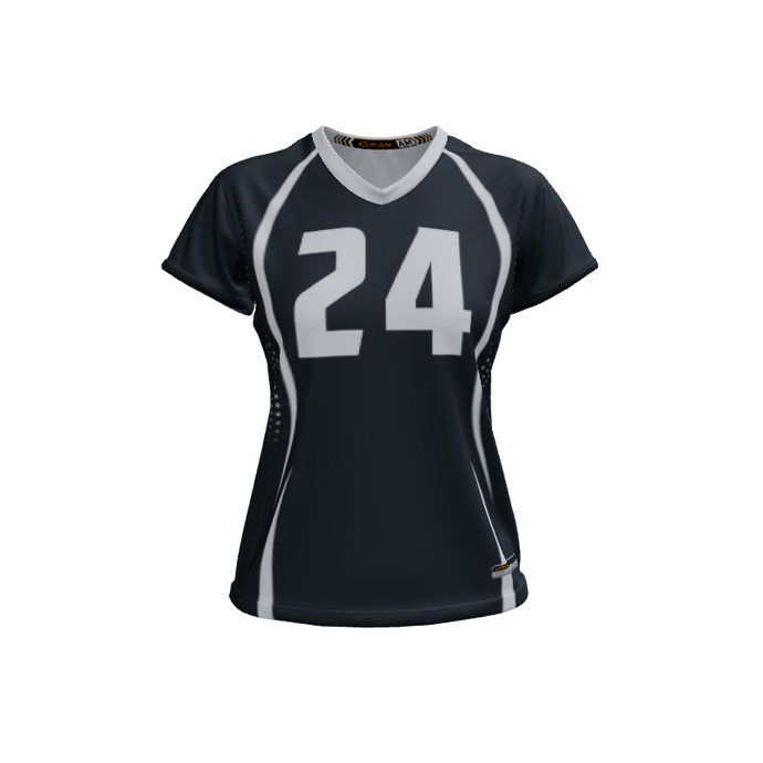 Ladies Custom Jerseys Dublin Ladies V-Neck Cap-Sleeve 2.50. (x 26)