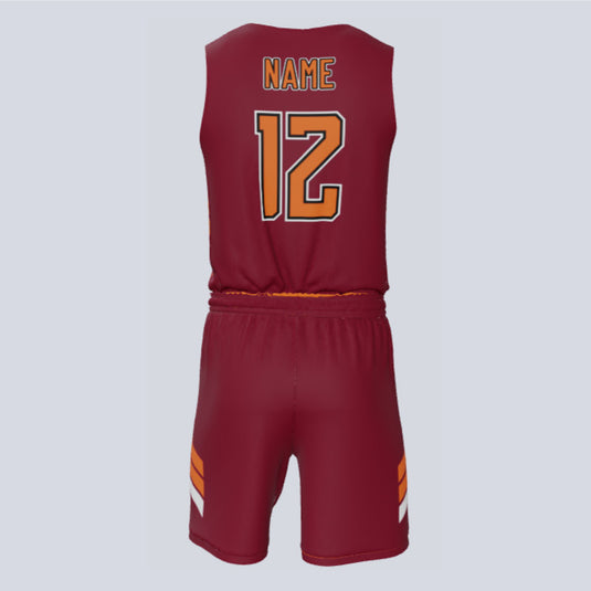 Custom Reversible Single-Ply Basketball Flare Uniform