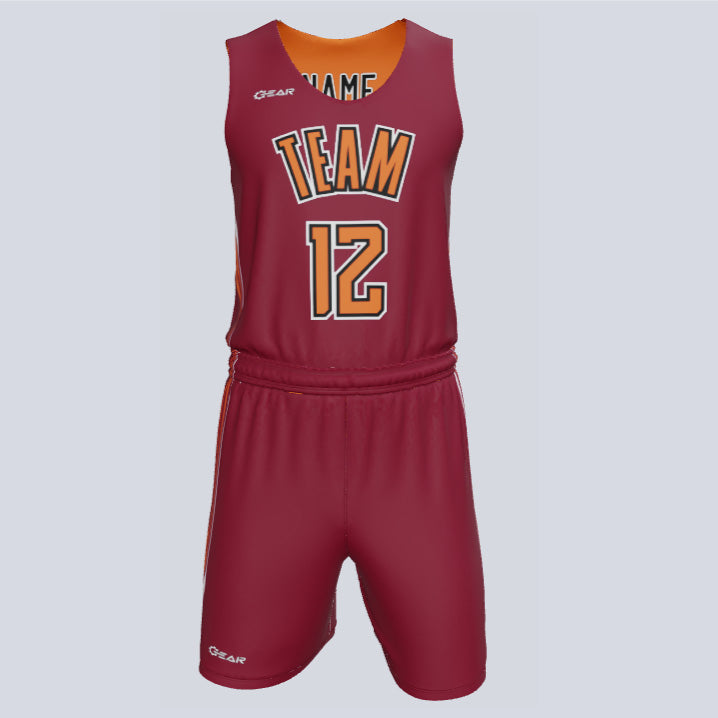 Load image into Gallery viewer, Custom Reversible Single-Ply Basketball Flare Uniform
