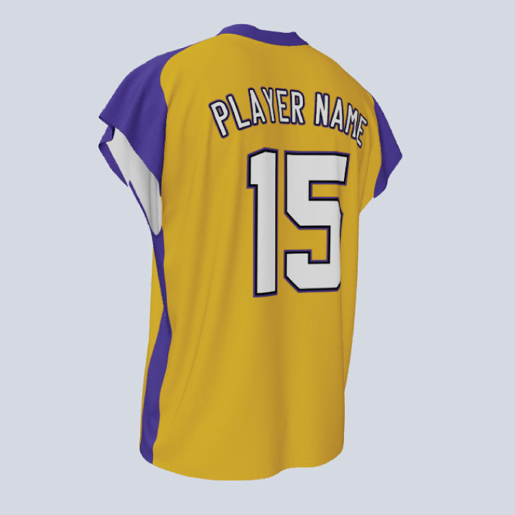 Load image into Gallery viewer, Custom Bolo Cap Sleeve Lacrosse Jersey
