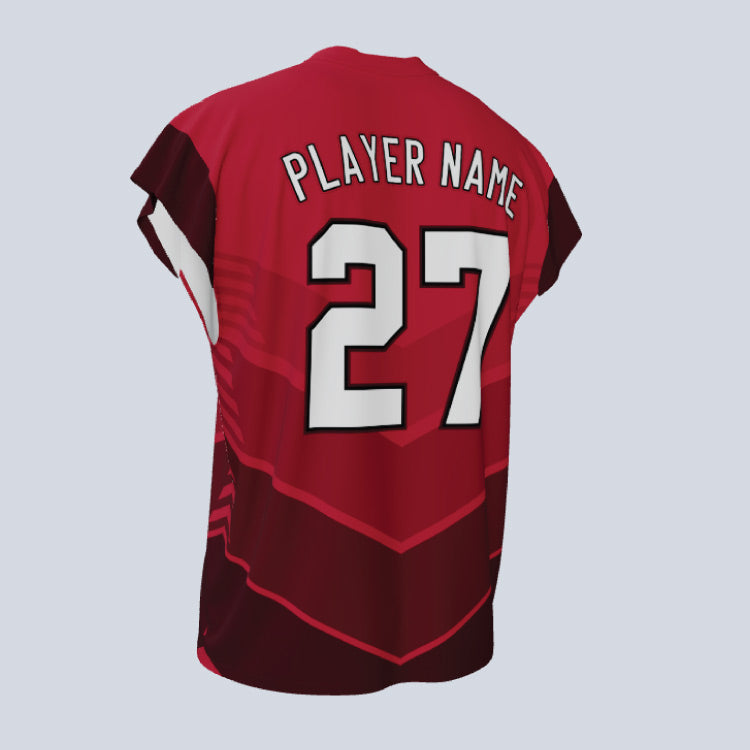 Load image into Gallery viewer, Custom Boost Cap Sleeve Lacrosse Jersey
