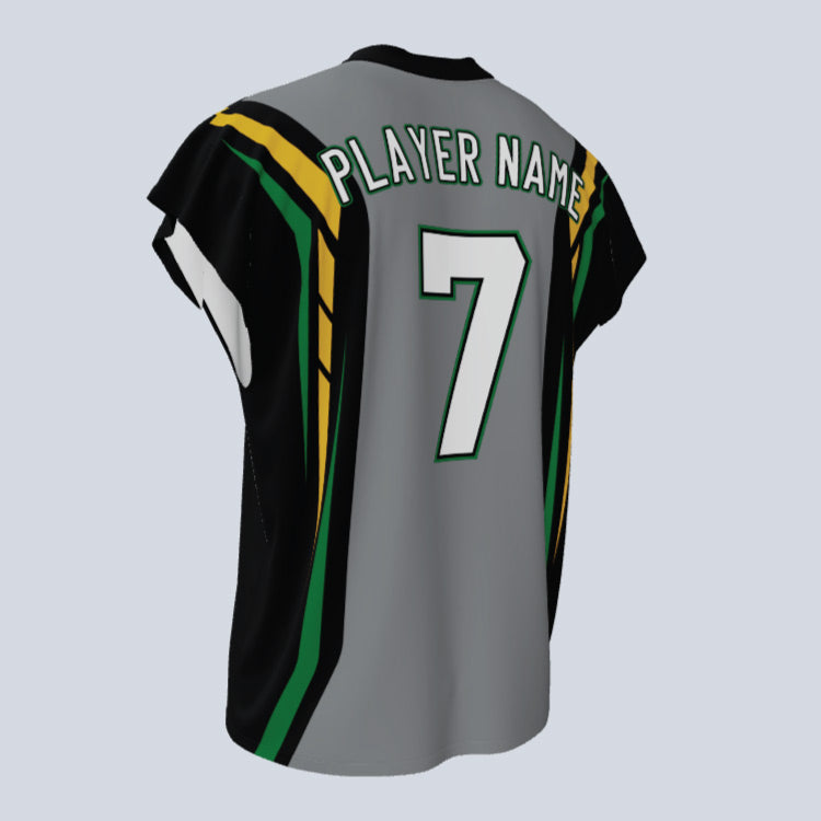 Load image into Gallery viewer, Custom Borg Cap Sleeve Lacrosse Jersey
