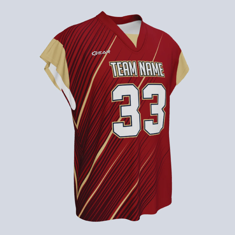 Load image into Gallery viewer, Custom Flash Cap Sleeve Lacrosse Jersey
