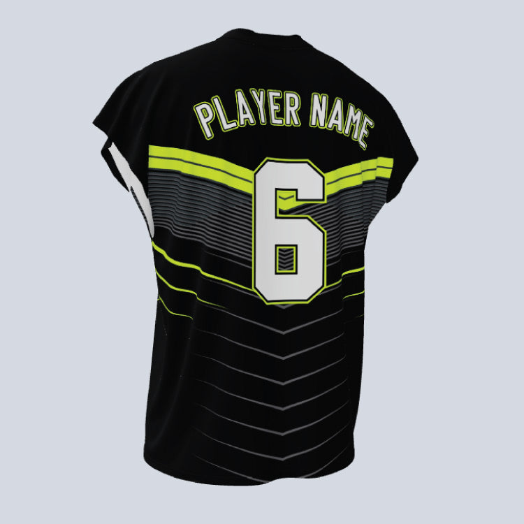 Load image into Gallery viewer, Custom Fusion Cap Sleeve Lacrosse Jersey
