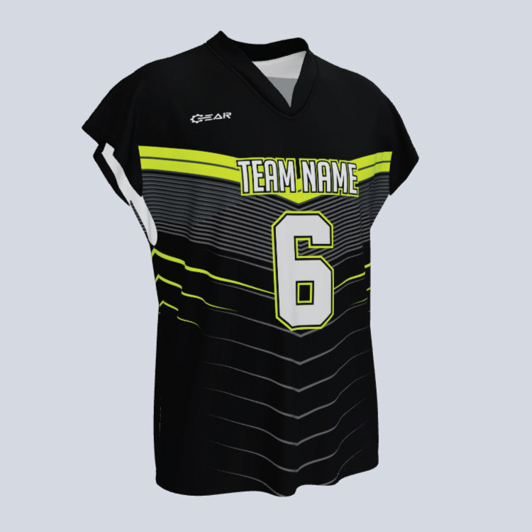 Load image into Gallery viewer, Custom Fusion Cap Sleeve Lacrosse Jersey
