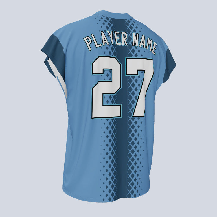 Load image into Gallery viewer, Custom Mamba Cap Sleeve Lacrosse Jersey
