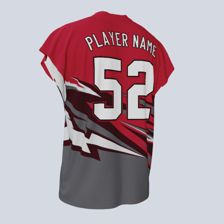 Load image into Gallery viewer, Custom Ninja Cap Sleeve Lacrosse Jersey
