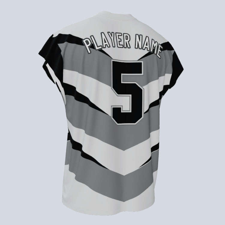 Load image into Gallery viewer, Custom Rocco Cap Sleeve Lacrosse Jersey
