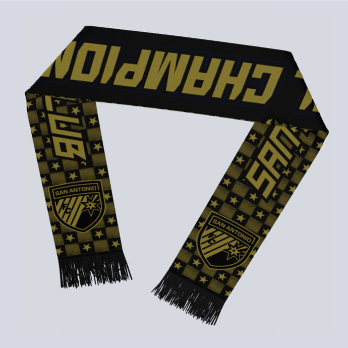 Custom Team Knit Star Scarf