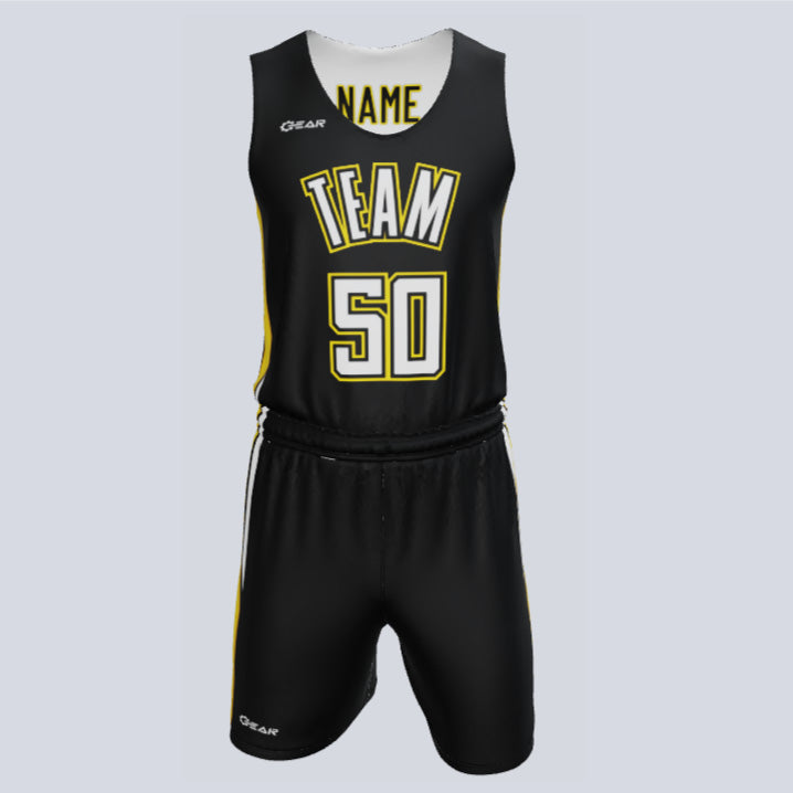 Load image into Gallery viewer, Custom Reversible Single-Ply Basketball Shooter Uniform
