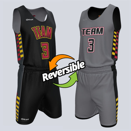 Custom Reversible Single-Ply Basketball Speed Uniform