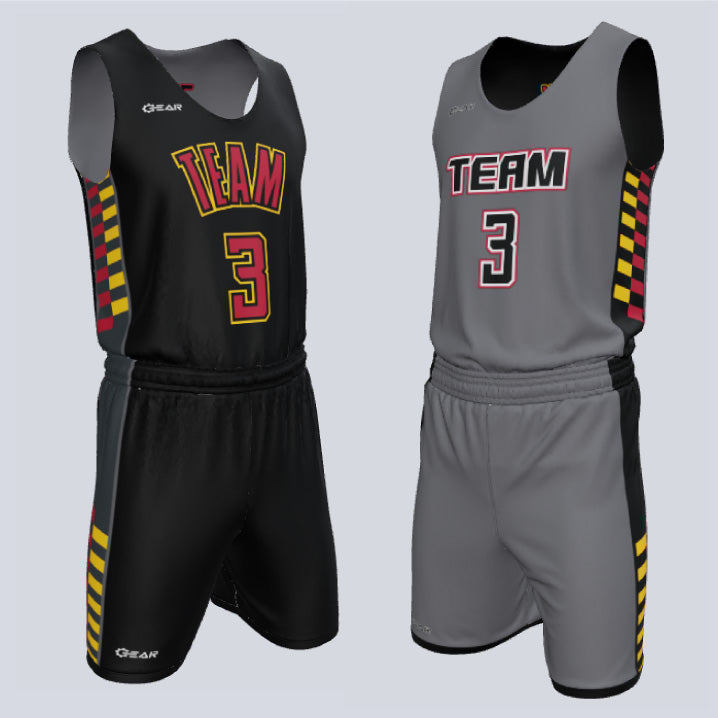 Load image into Gallery viewer, Custom Reversible Single-Ply Basketball Speed Uniform
