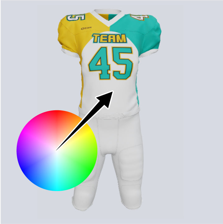 Load image into Gallery viewer, Custom Split Football Uniform
