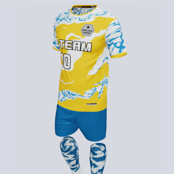 Load image into Gallery viewer, Premium Tear Custom Soccer Uniform w/Custom Socks
