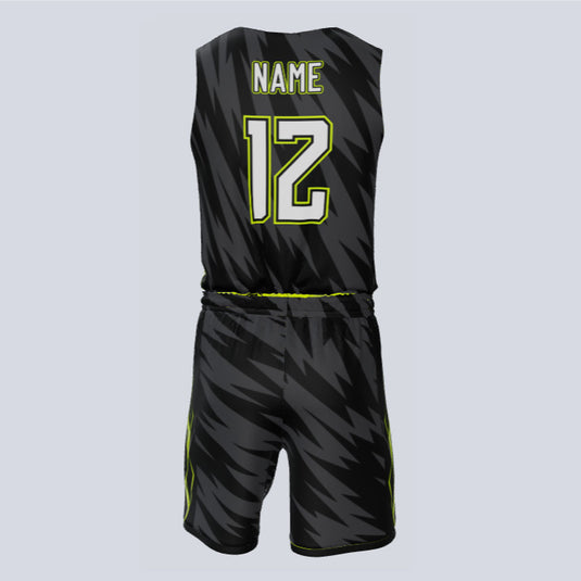 Custom Reversible Single-Ply Basketball Thunder Uniform