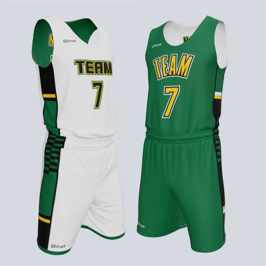 Custom Reversible Single-Ply Basketball Titan Uniform