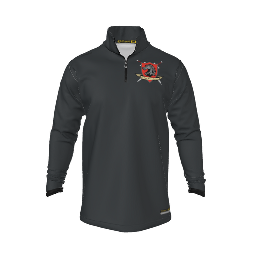 Collared Shirts Core QTR Zipped LS. (x 1)