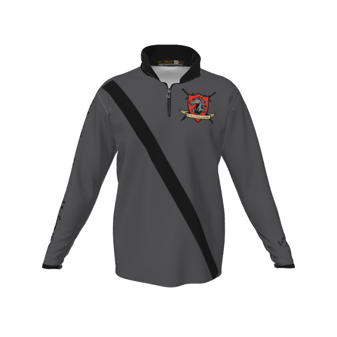 Collared Shirts Core QTR Zipped LS. (x 1)