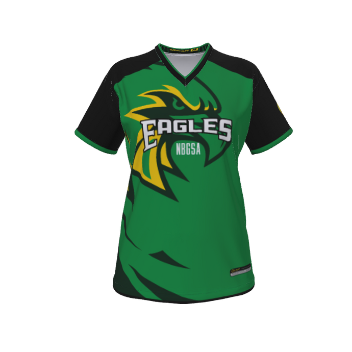 Ladies Custom Jerseys Eagle Womens VNeck Jersey 2.0. (x 14)