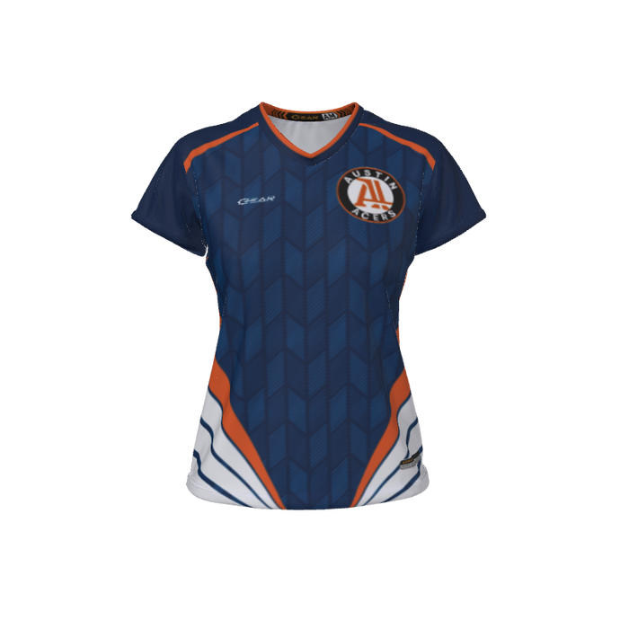 Ladies Custom Jerseys Valkyrie 2.0 Ladies V-Neck Cap-Sleeve 2.50. (x 13)