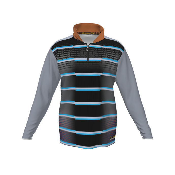 Collared Shirts Cable QTR Zipped LS. (x 1)