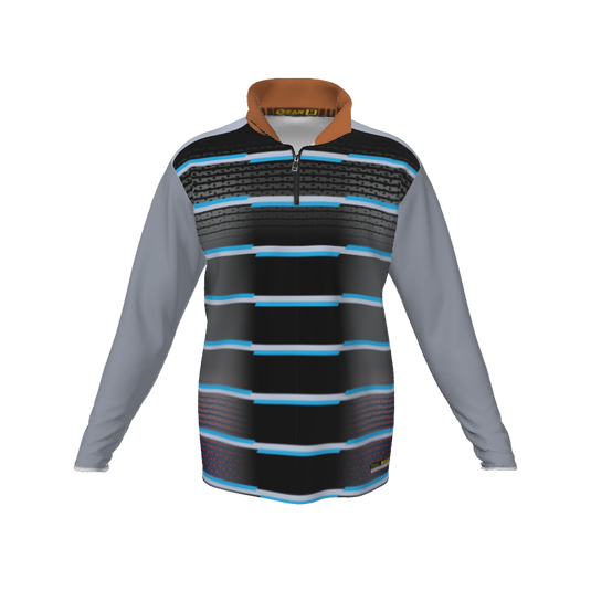 Collared Shirts Cable QTR Zipped LS. (x 1)