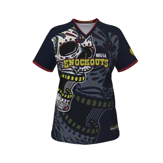 Ladies Custom Jerseys Skull Candy Ladies Mascots Short Sleeve. (x 14)