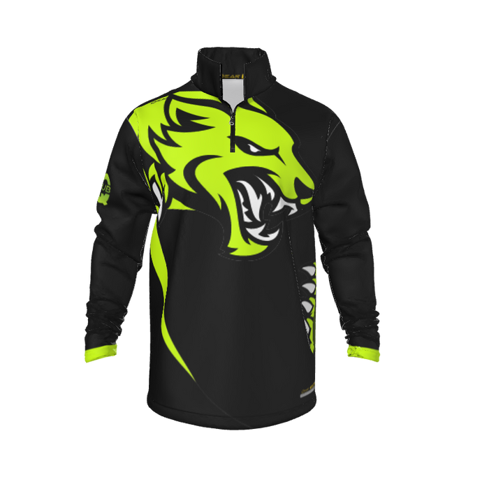 Custom Jackets Wolf Fleece QTR Zipped LS. (x 1)