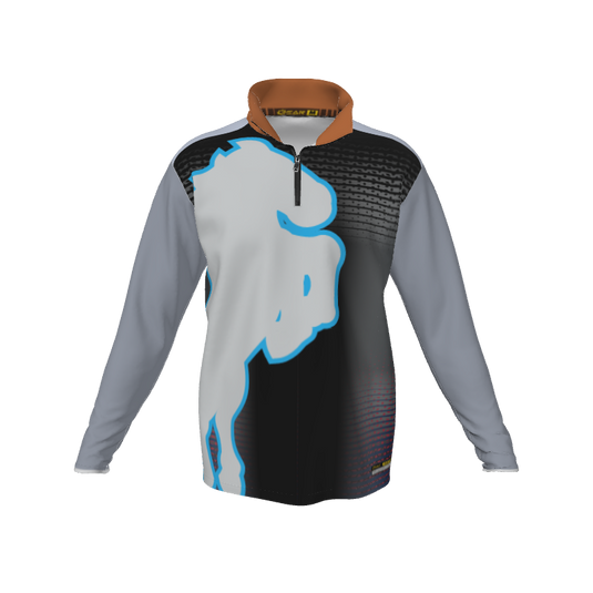 Collared Shirts Horse 1 QTR Zipped LS. (x 1)