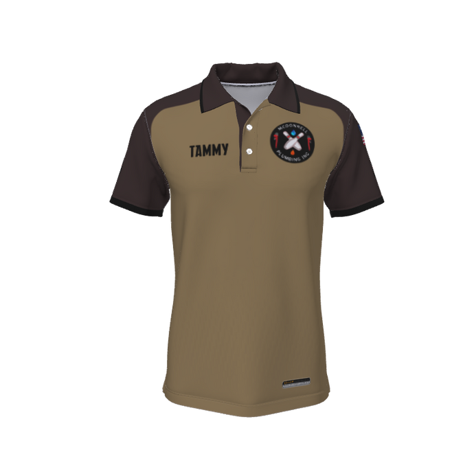 Mens Polos Core Custom Polo V3. (x 1)
