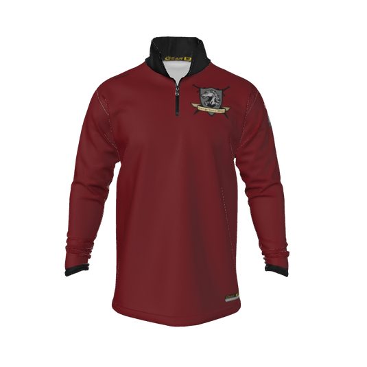 Collared Shirts Core QTR Zipped LS. (x 1)