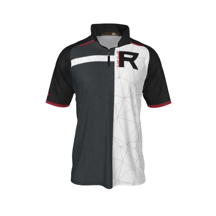 Collared Shirts Cyborg QTR Zip Short Sleeve. (x 1)