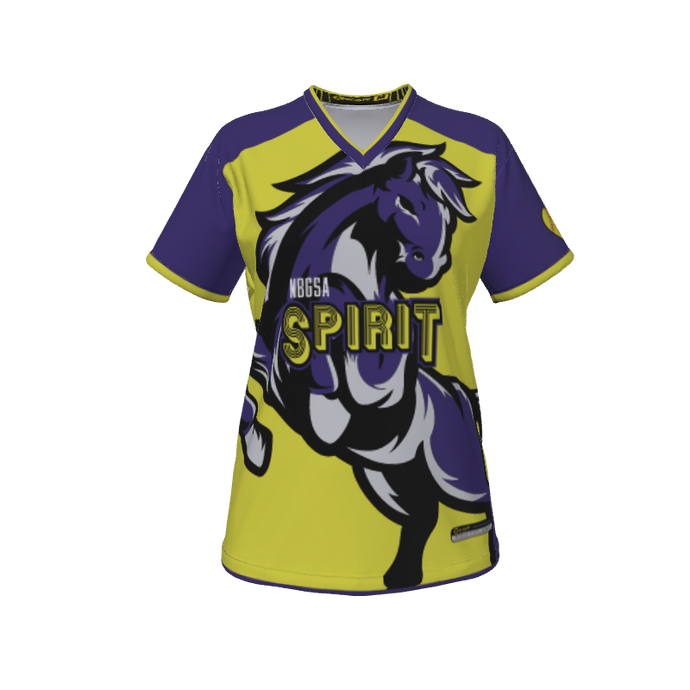 Ladies Custom Jerseys Mustang Womens VNeck Jersey 2.0. (x 15)
