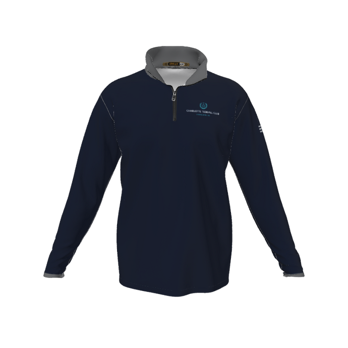 Collared Shirts Core QTR Zipped LS. (x 1)