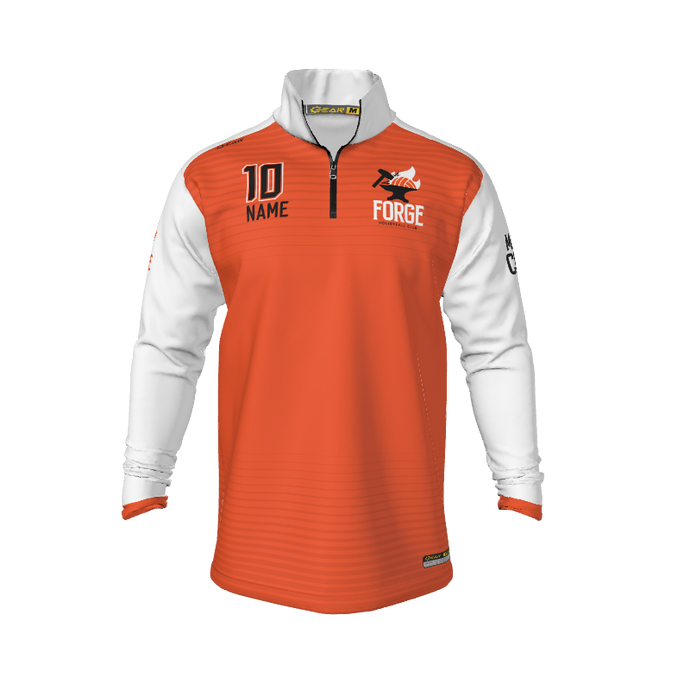 Collared Shirts Core QTR Zipped LS. (x 10)