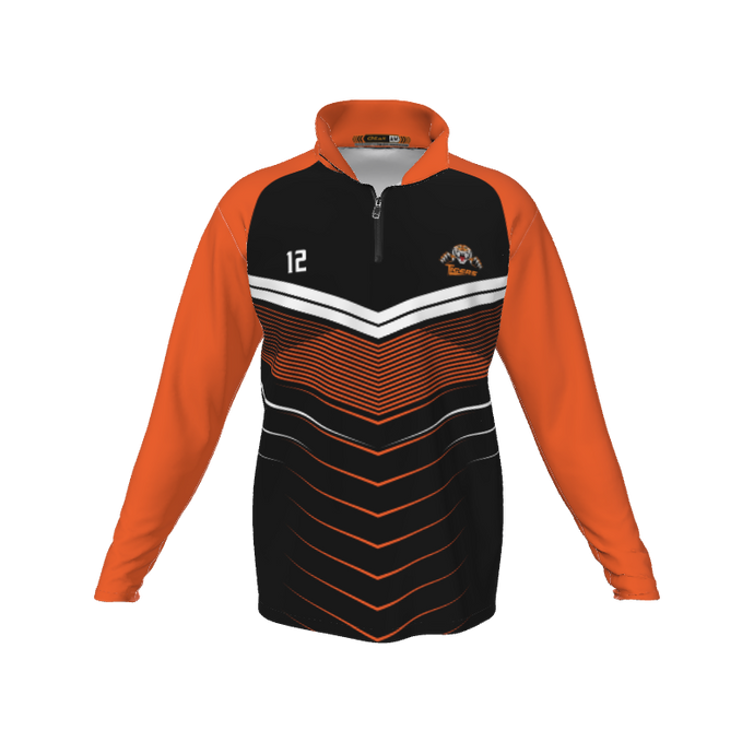 Collared Shirts Fusion QTR Zipped LS. (x 2)