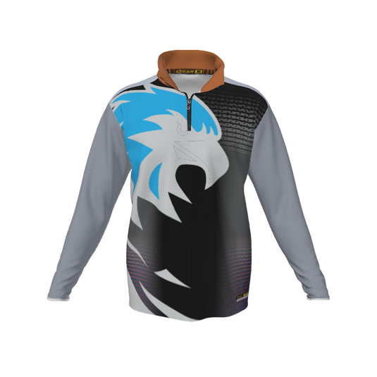 Collared Shirts Eagle QTR Zipped LS. (x 1)