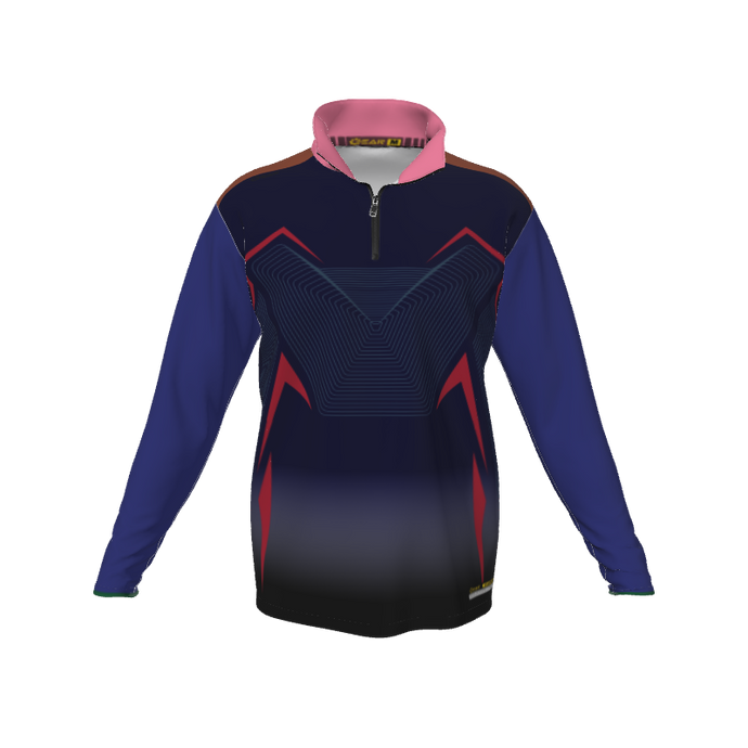 Collared Shirts Mantis QTR Zipped LS. (x 1)